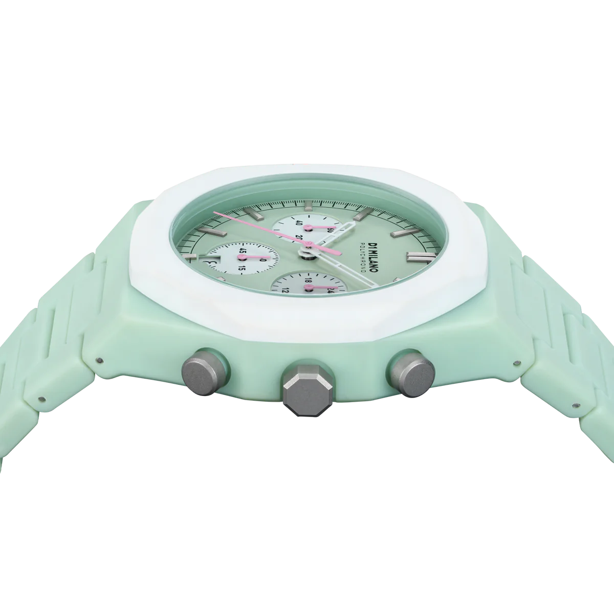 Orologio D1 Milano Green Blast Polychrono 40.5mm Modello PHBJ02