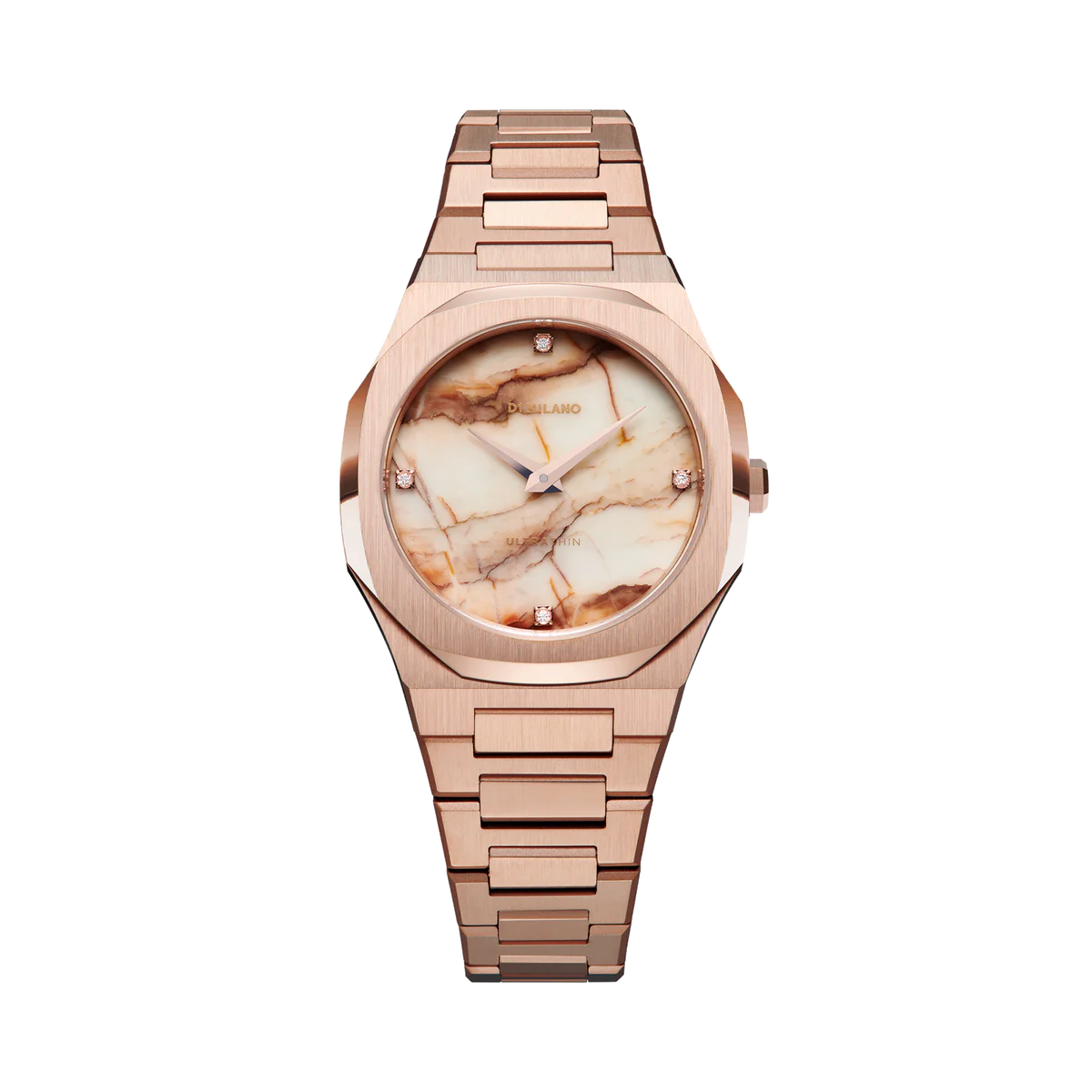 Orologio D1 Milano Marble Rose Ultra Thin Bracelet