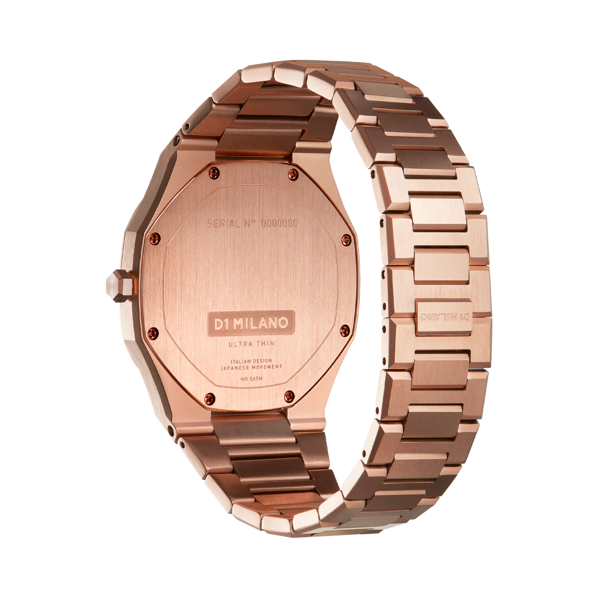 Orologio D1 Milano Marble Rose Ultra Thin Bracelet