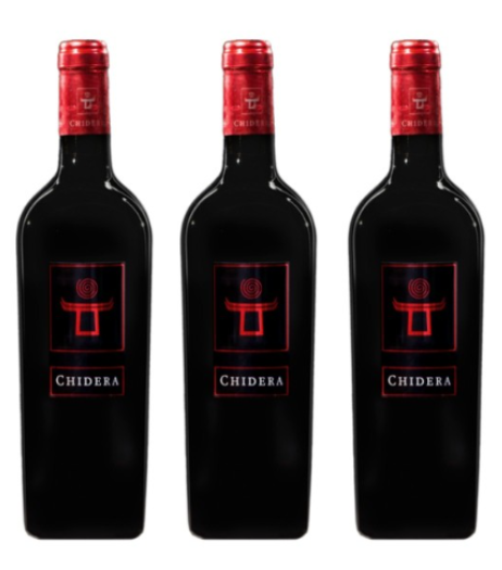 Chidera Vino Cannonau di Sardegna DOC Rosso 2016 - 3 bottiglie - 750 ml cad.