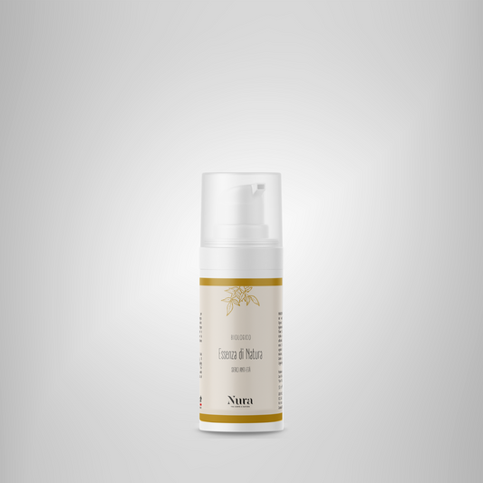 Eco Lab Nura Bio - Siero Anti Aging Biologico Nutriente e Illuminante. Formula ideata per trattare con efficacia viso e contorno occhi - Formato da 30 ml