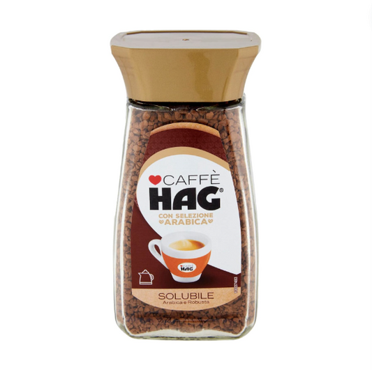 Hag Caffè Decaffeinato Solubile - 2 vasetti da 100g